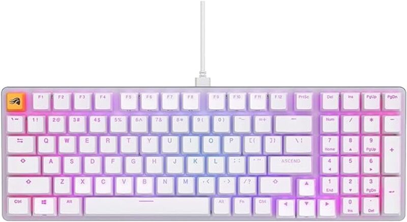 Glorious GMMK 2 96 Arabic  English RGB Gaming Keyboard TKL Hot Swappable Mechanical KeyboardLinear SwitcheWired